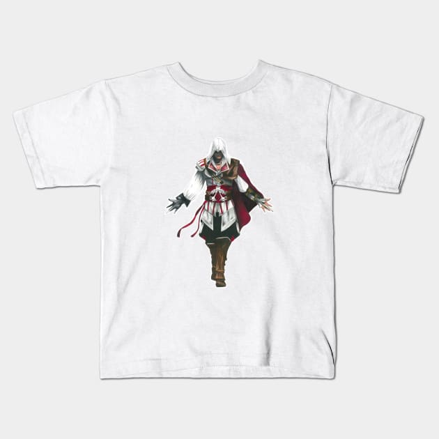 Assassin Kids T-Shirt by torirosenbaum